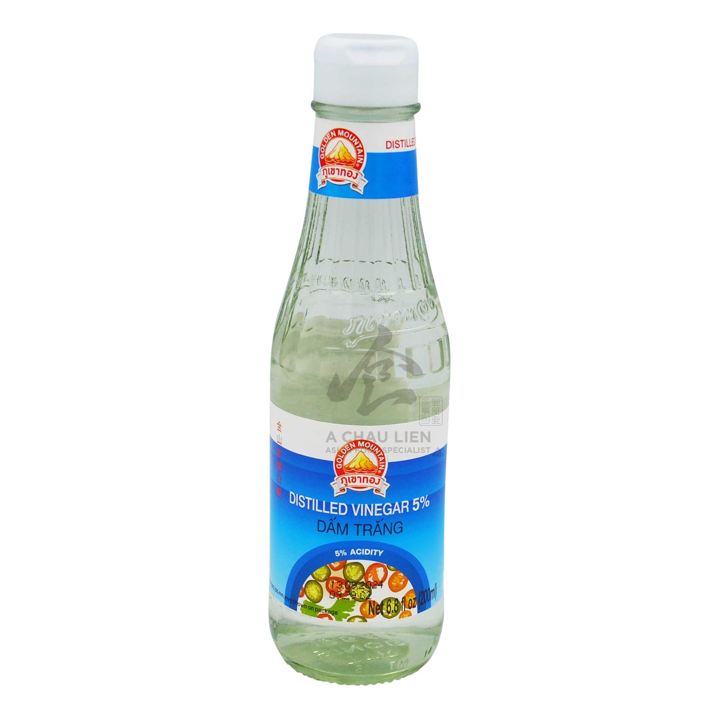 DISTILLED VINEGAR 24 x 200ml GOLDEN MOUNTAIN