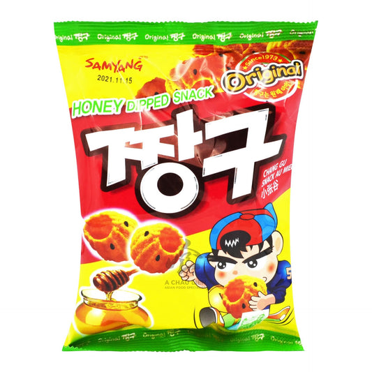 HONEY DIPPED SNACK CHANG GU 24 x 115g SAMYANG