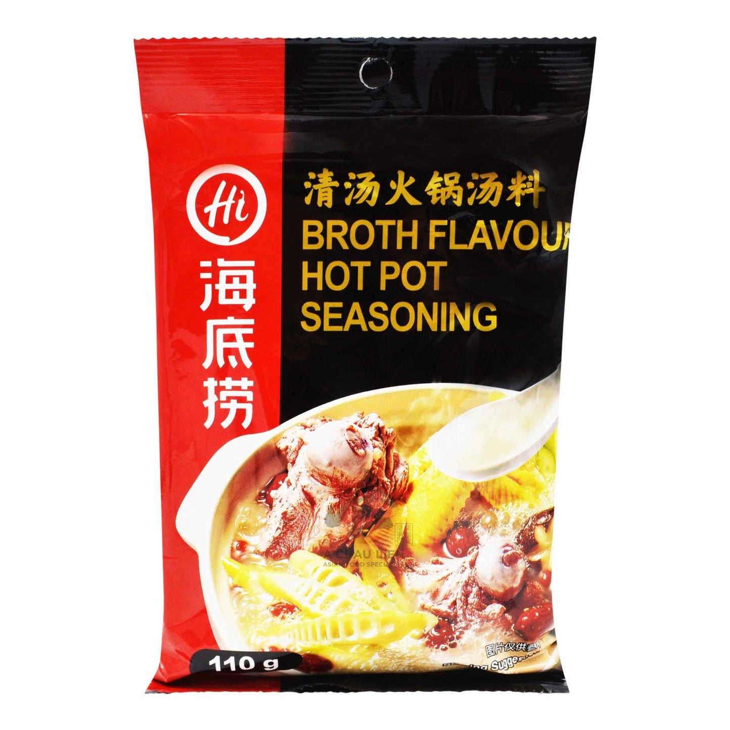 HOT POT SEASONING BROTH FLAVOR 34 x 110g HAIDILAO