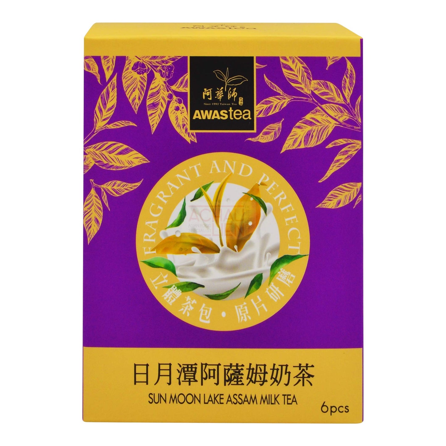 SUN MOON LAKE ASSAM MILK TEA 24 x 186g AWASTEA