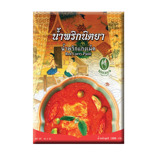 RED CURRY PASTE 10 x 1kg NITTAYA