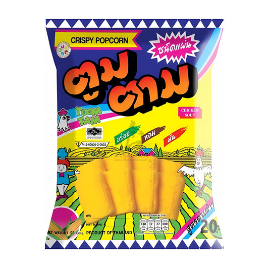 CORN SNACK CHICKEN SOUP FLAVOUR 36 x 91g TOOM TAM