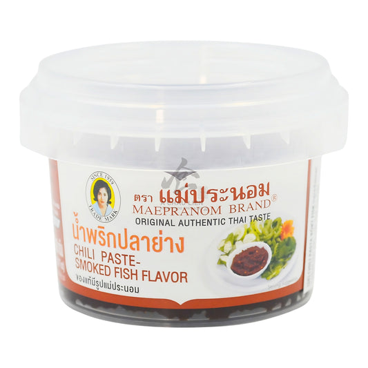 CHILI PASTE SMOKED FISH FLAVOR 48 x 90g MAEPRANOM