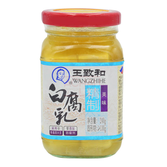 PRESERVED WHITE BEANCURD 24 x 240g WANGZHIHE