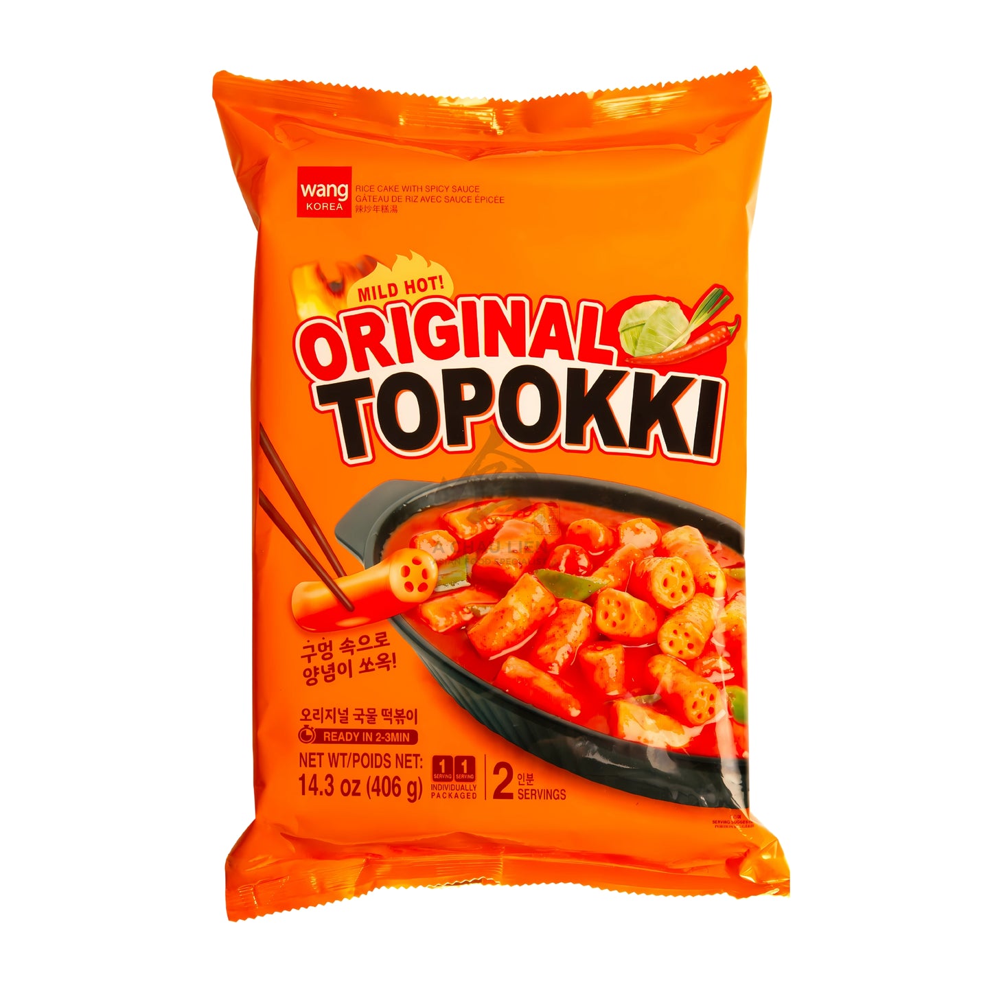 TOPOKKI RICE CAKE KIT ORIGINAL 10 x 406g WANG