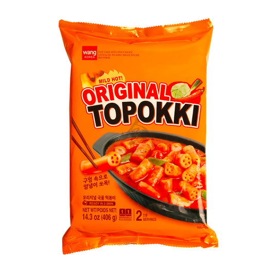 TOPOKKI RICE CAKE KIT ORIGINAL 10 x 406g WANG