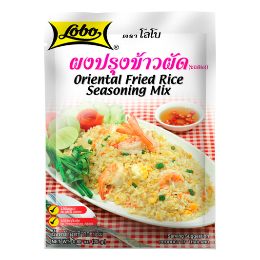ORIENTAL FRIED RICE SEASONING MIX 48 x 25g LOBO
