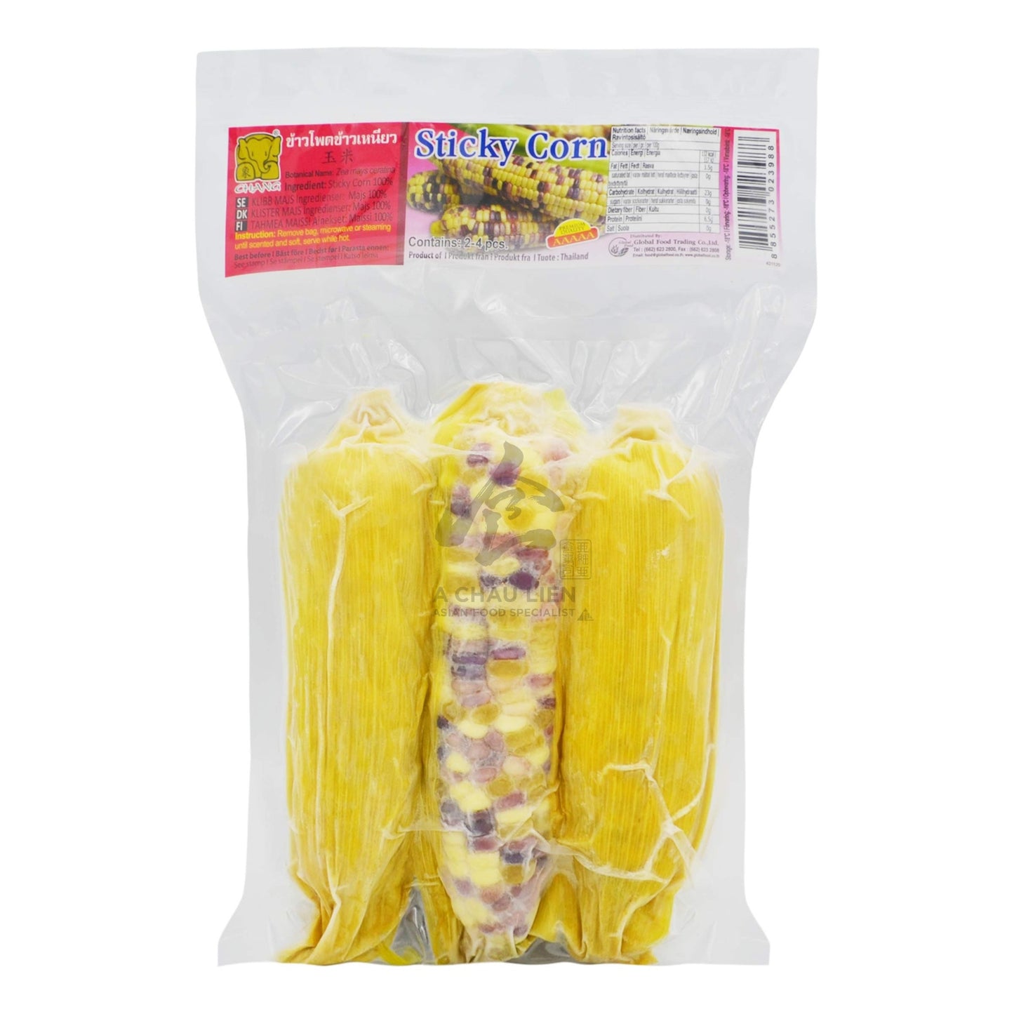 FROZEN STICKY CORN 25 x 600g CHANG