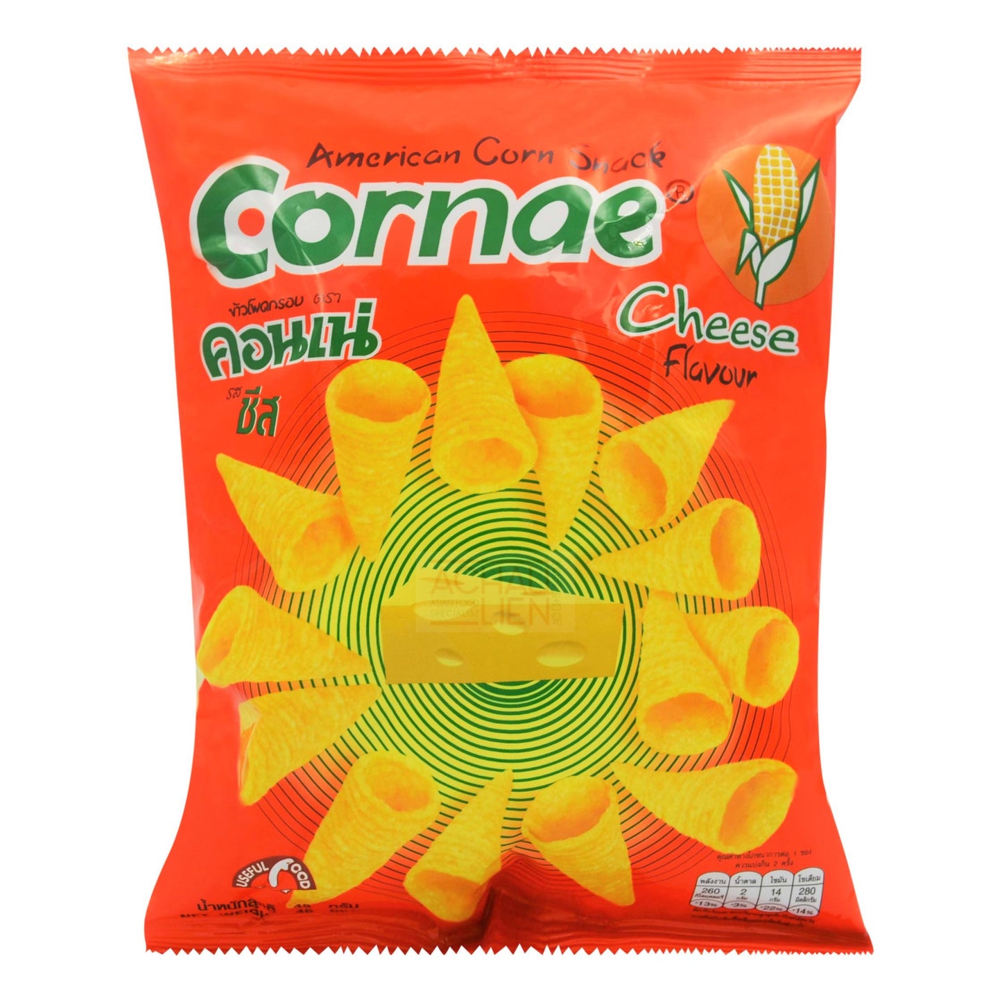 CORN SNACK CHEESE FLAVOUR 18 x 48g CORNAE