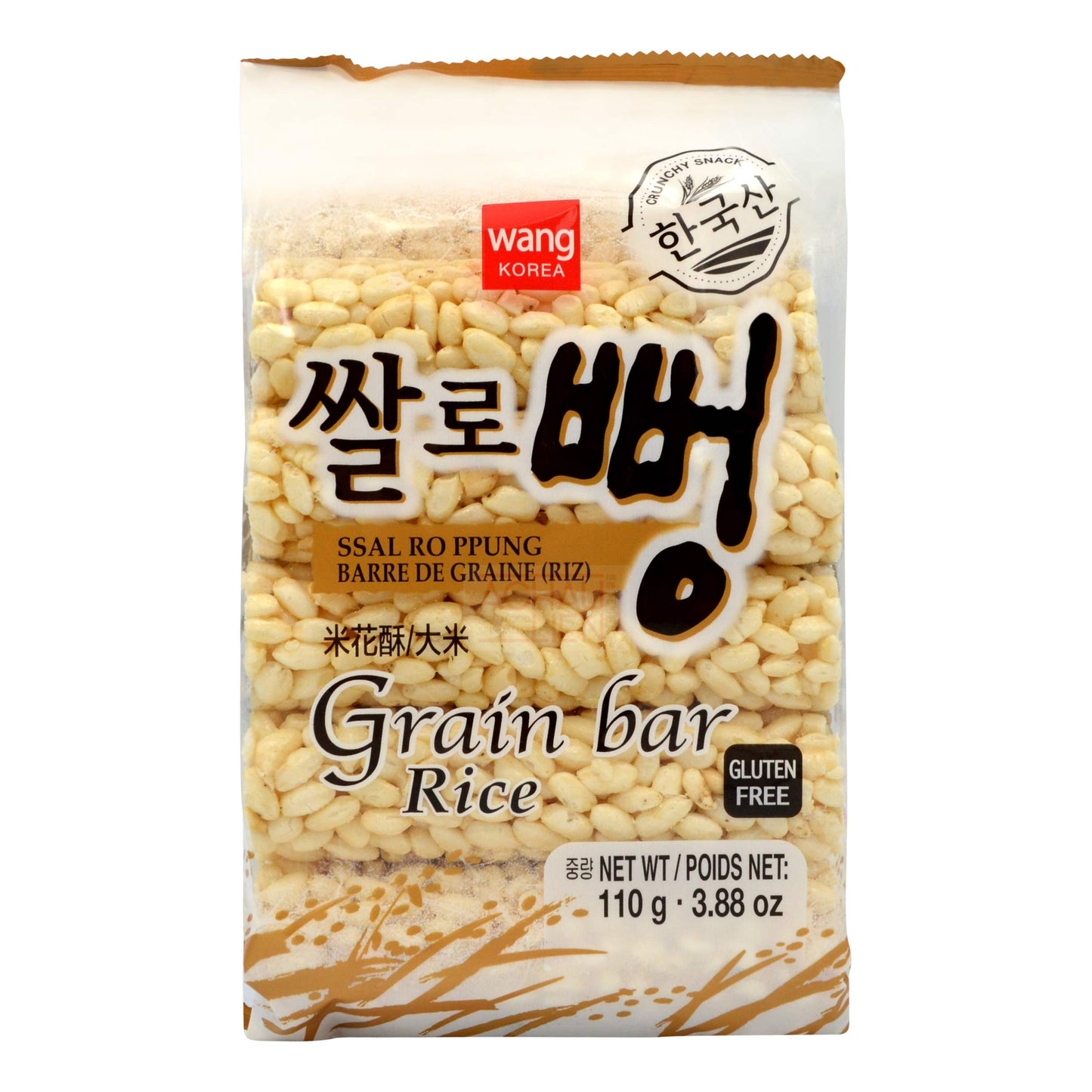 RICE GRAIN BAR 30 x 110g WANG