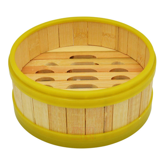 BAMBOO STEAMER BOTTOM NO. 4 (14.5CM)  x 14.5cm NO BRAND