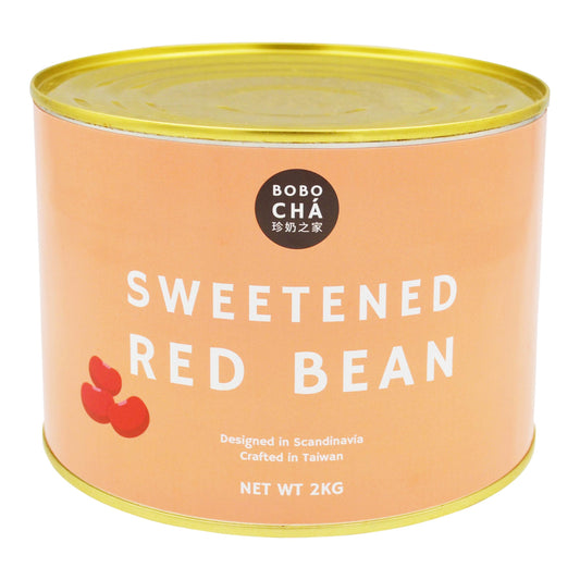 SWEETENED RED BEANS 6 x 2kg BOBO CHA
