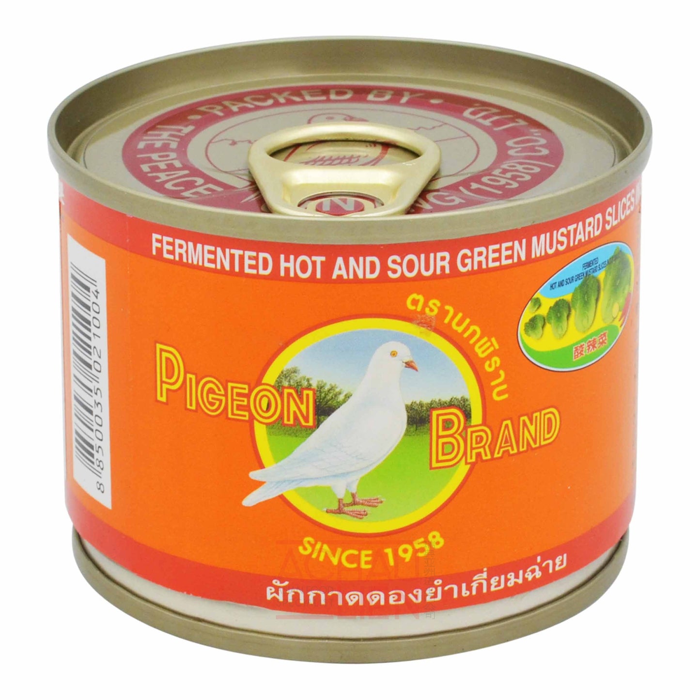 PICKLED HOT & SOUR MUSTARD GREEN 24 x 140g PIGEON