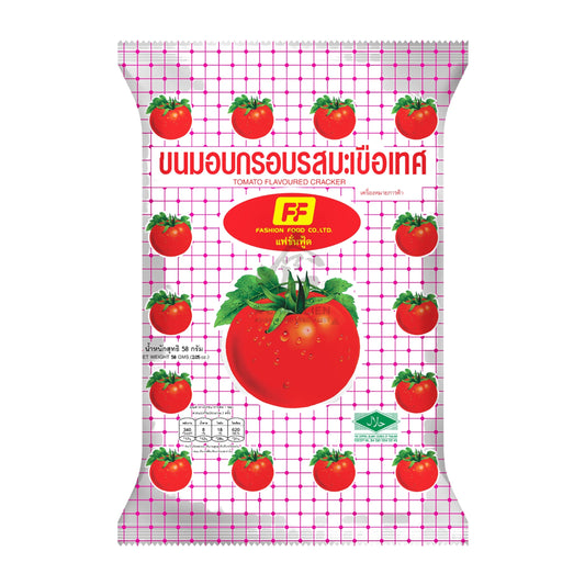 TOMATO FLAVORED CRACKER (3PCS X 65G) 12 x 195g FF