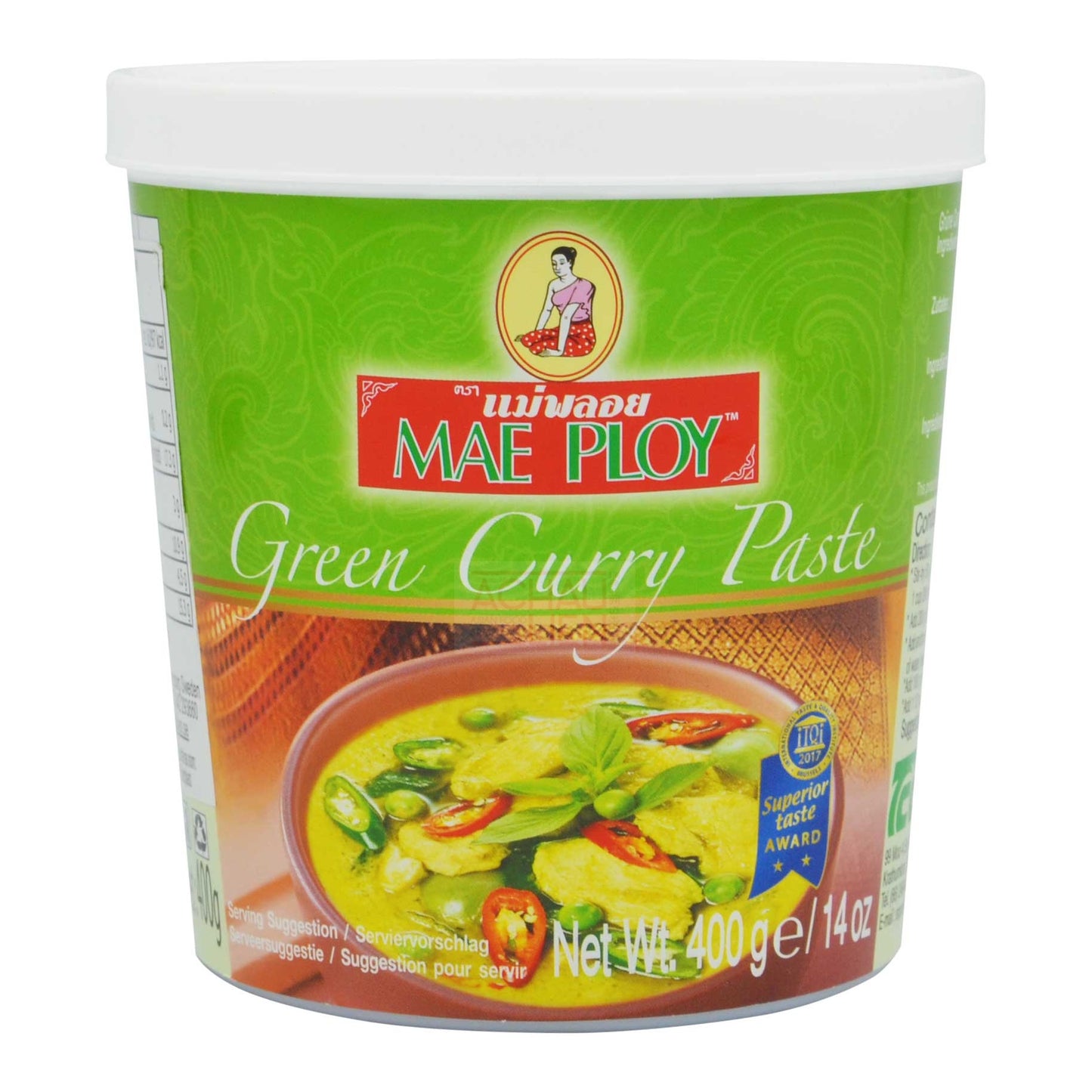 GREEN CURRY PASTE 24 x 400g MAE PLOY