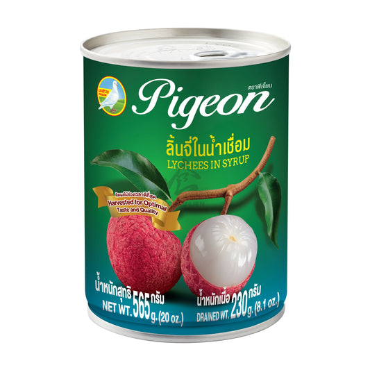 LYCHEE IN SYRUP 24 x 565g PIGEON
