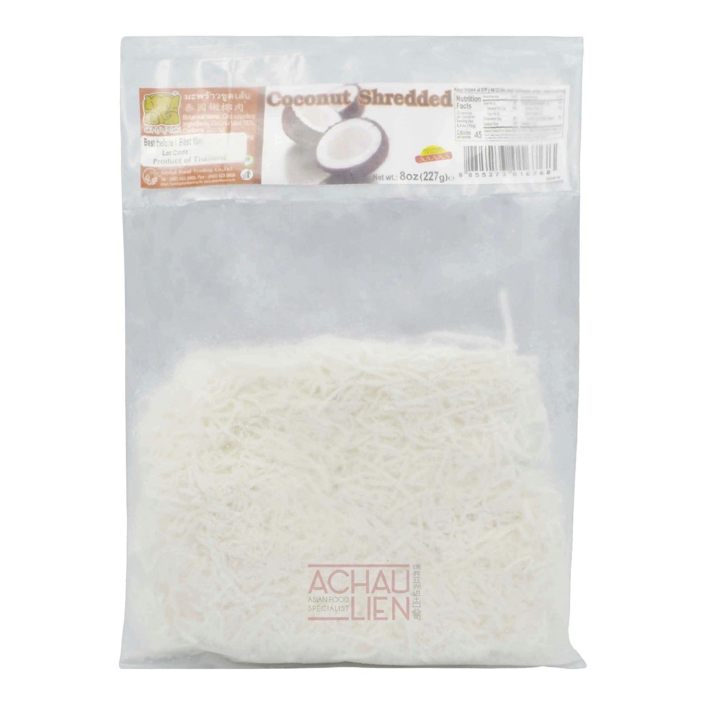 FROZEN COCONUT SHREDDED 20 x 227g CHANG