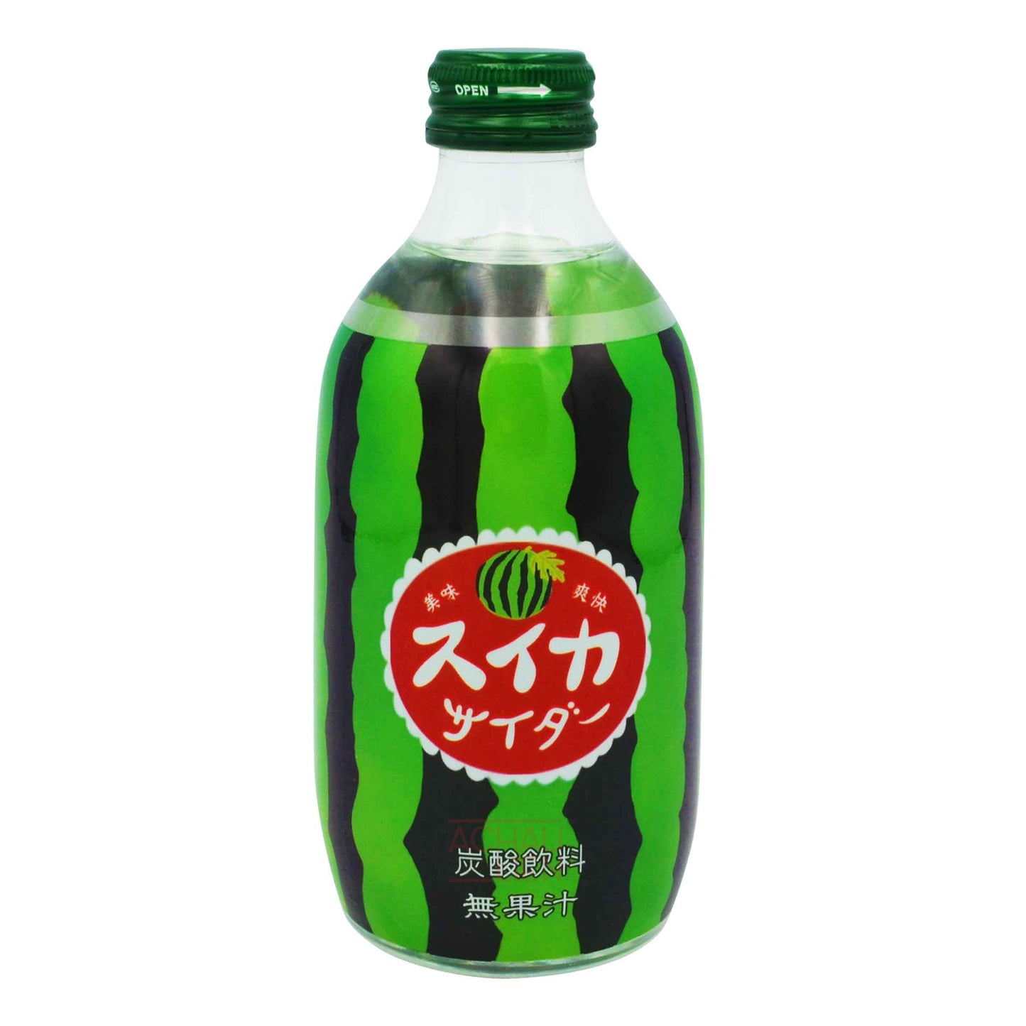 WATER MELON FLAVOR RAMUNE 24 x 300ml TOMOMASU
