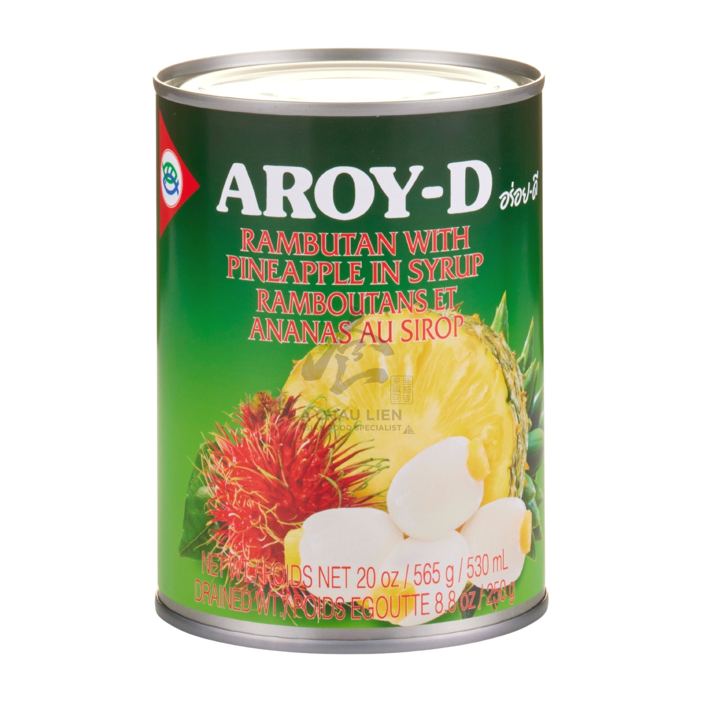 RAMBUTAN STUFFED PINEAPPLE 24 x 565g AROY-D