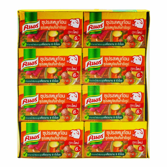 PORK SEASONING CUBE (20GX24PCS) 6 x 480g KNORR
