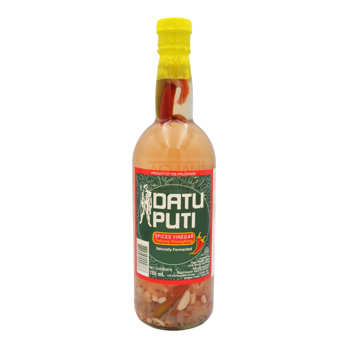 SPICED VINEGAR SUKANG MAANGHANG 12 x 750ml DATU PUTI
