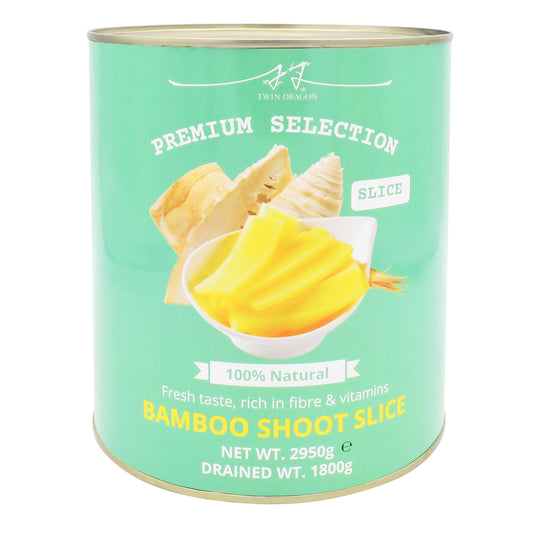 BAMBOO SHOOT SLICE 6 x 2.95kg TWIN DRAGON