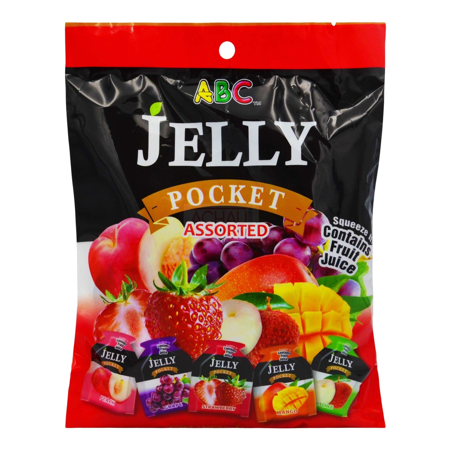 JELLY POCKET ASSORTED 30 x 240g ABC