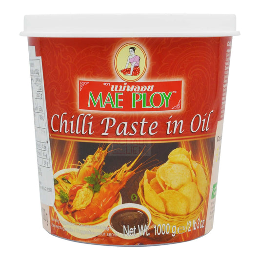 CHILLI PASTE IN OIL 12 x 1kg MAE PLOY