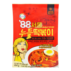 WHEAT NOODLE WITH SPICY SAUCE (TOPOKKI) 24 x 454g SURASANG