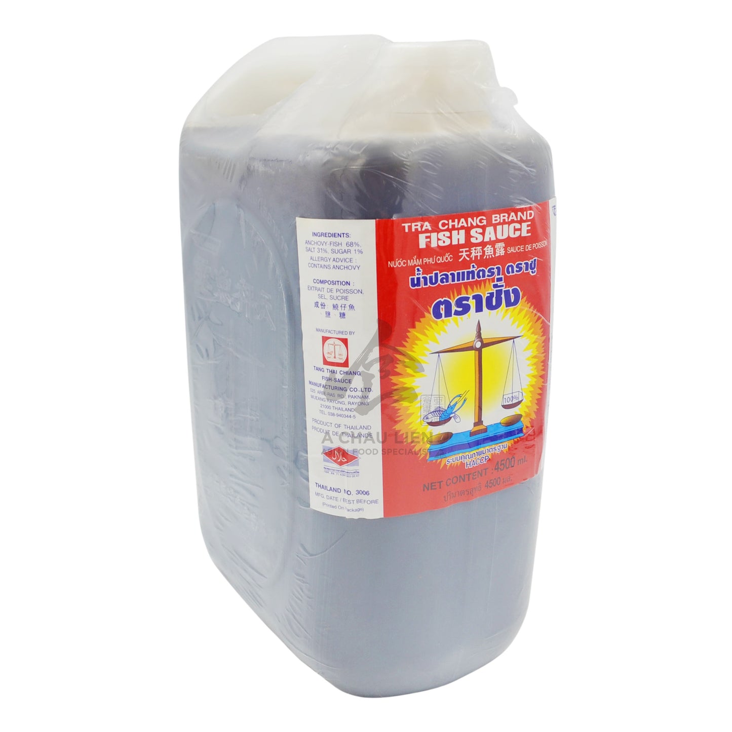 FISH SAUCE 3 x 4.5L TRA CHANG