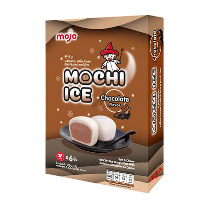 MOCHI ICE CHOCOLATE (6PCS X 38G) 12 x 228g MOJO
