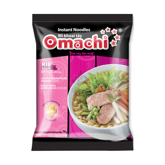 OMACHI INSTANT NOODLE RIB SOUP 30 x 79g MASAN
