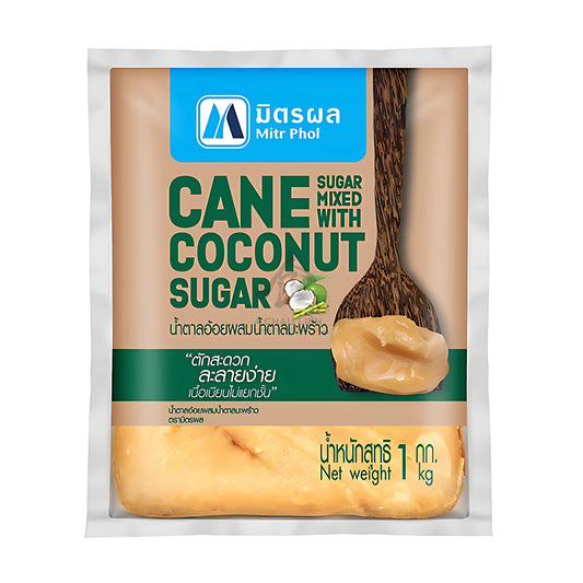 CANE SUGAR MIXED WITH COCONUT SUGAR 20 x 1kg MITR PHOL