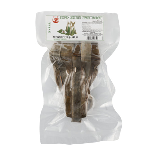 FROZEN COCONUT DESSERT (SODSAI) 30 x 150g COCK BRAND