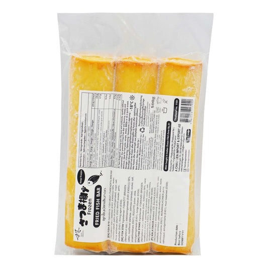 FROZEN FRIED FISH BAR (3PCS) 20 x 500g TWIN DRAGON