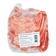FROZEN DUCK FEET 10 x 1kg LUCKY DUCK