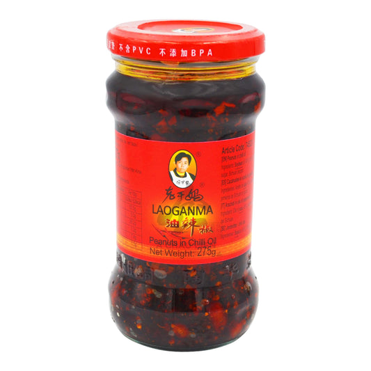 PEANUTS IN CHILI OIL (EU) 24 x 275g LAOGANMA