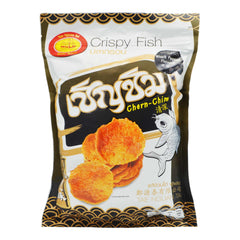 CRISPY FISH SNACK BLACK PEPPER 30 x 160g CHERN CHIM