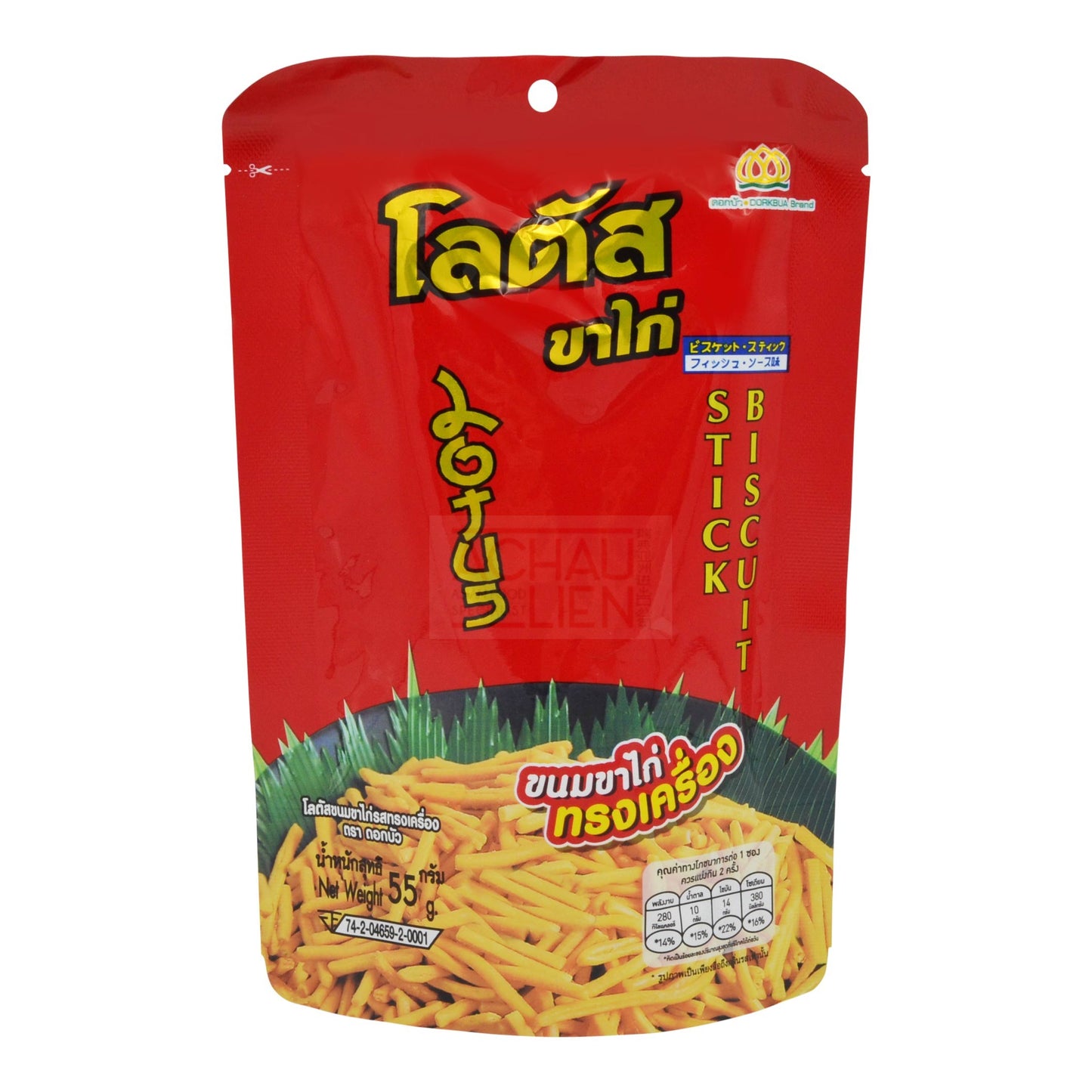 STICK BISCUIT ORIGINAL FLAVOUR 48 x 55g DORKBUA