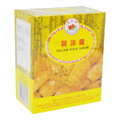 YELLOW ROCK SUGAR 50 x 400g DOUBLE PEACH