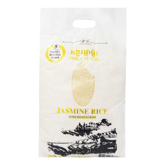JASMINE RICE PHKA MALIS SUPER PREMIUM (4PCS X 5KG) 1 x 20kg TWIN DRAGON
