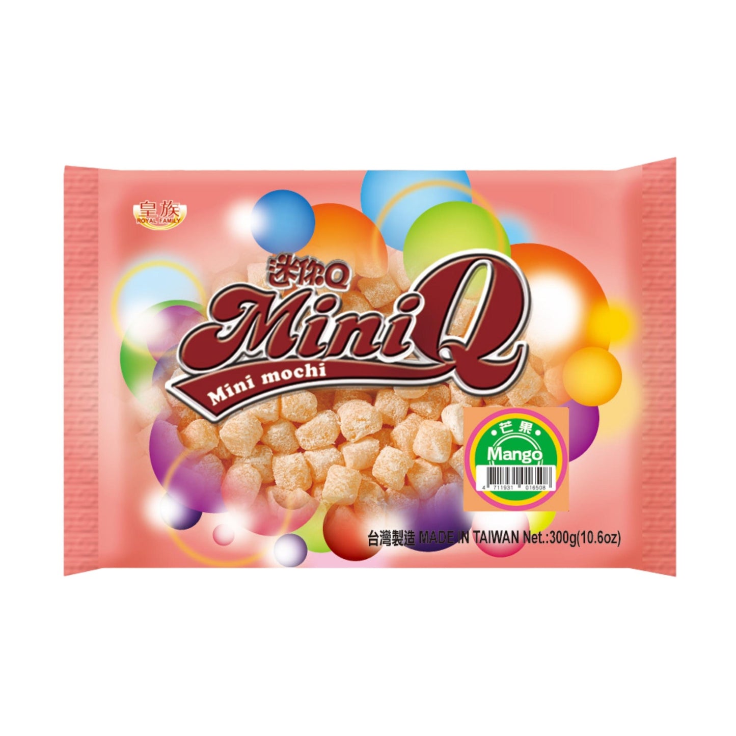 MINI Q MINI MOCHI MANGO 24 x 300g ROYAL FAMILY