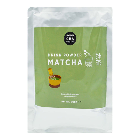 MATCHA DRINK POWDER 40 x 500g BOBO CHA