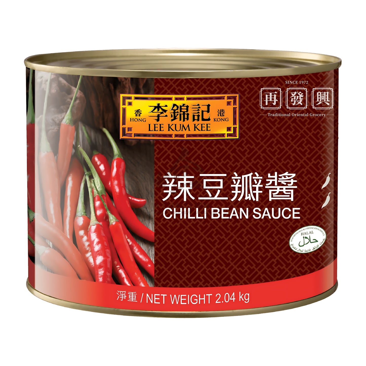 CHILLI BEAN SAUCE (TOBAN DJAN) 6 x 2.04kg LEE KUM KEE
