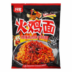 ARTIFICIAL TURKEY FLAVOR NOODLES (SWEET SPICY) 20 x 105g A-KUAN