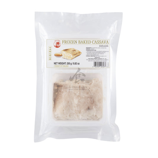 FROZEN BAKED CASSAVA 30 x 250g COCK BRAND