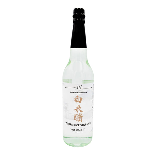 WHITE RICE VINEGAR 12 x 625ml TWIN DRAGON