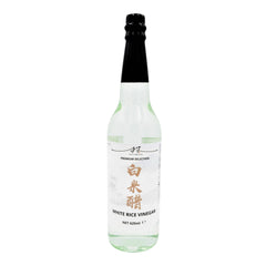 WHITE RICE VINEGAR 12 x 625ml TWIN DRAGON