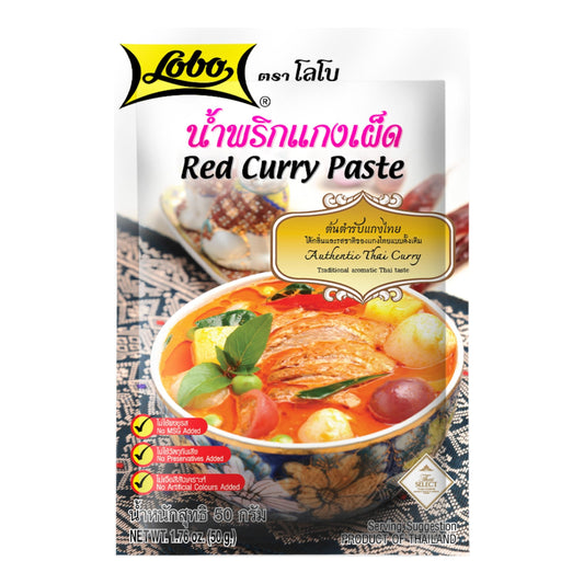 RED CURRY PASTE 48 x 50g LOBO