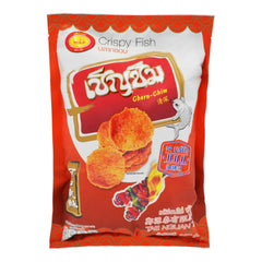 CRISPY FISH SNACK BBQ 30 x 130g CHERN CHIM